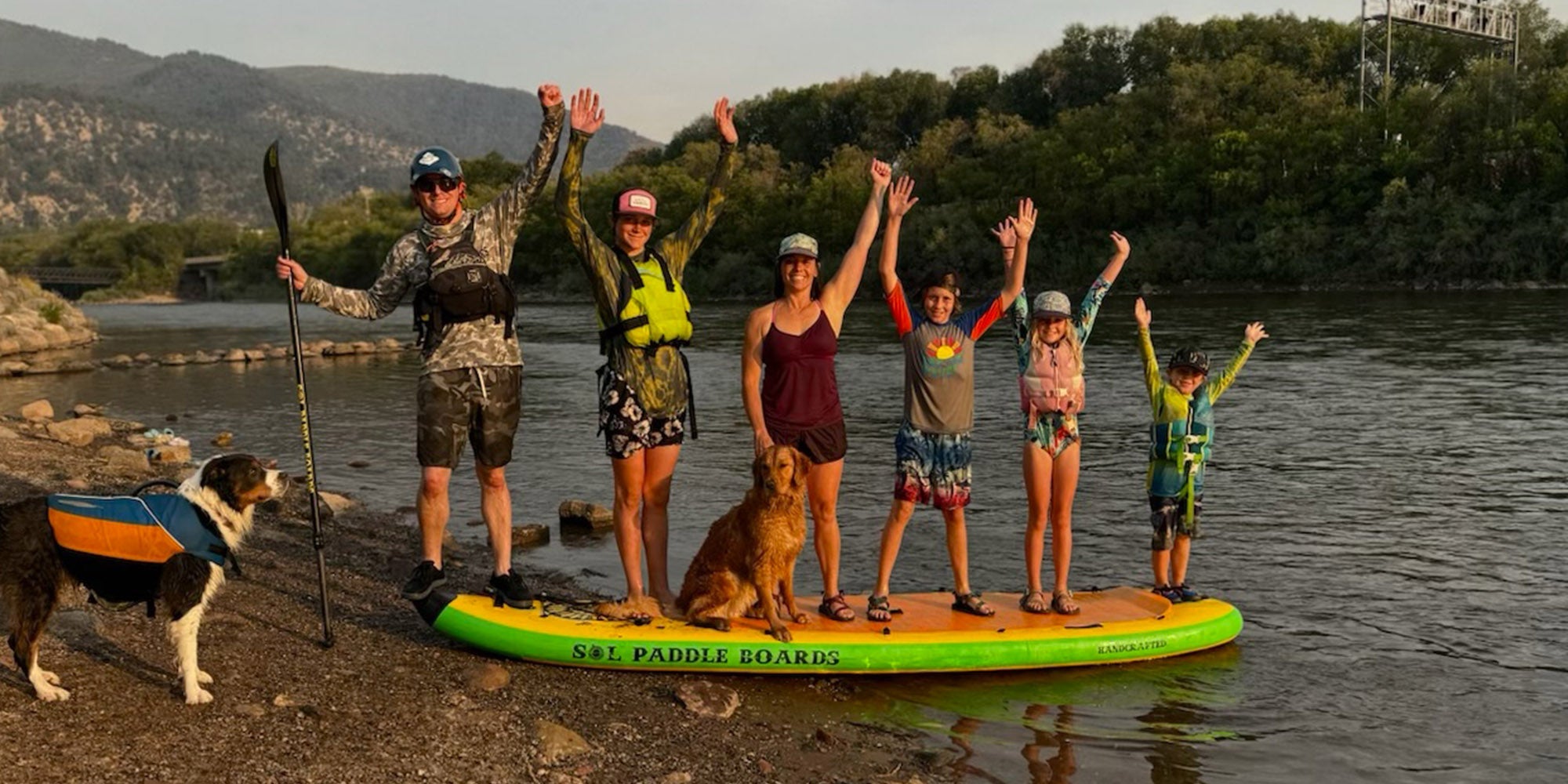 Multiperson Inflatable Paddle Board Collection