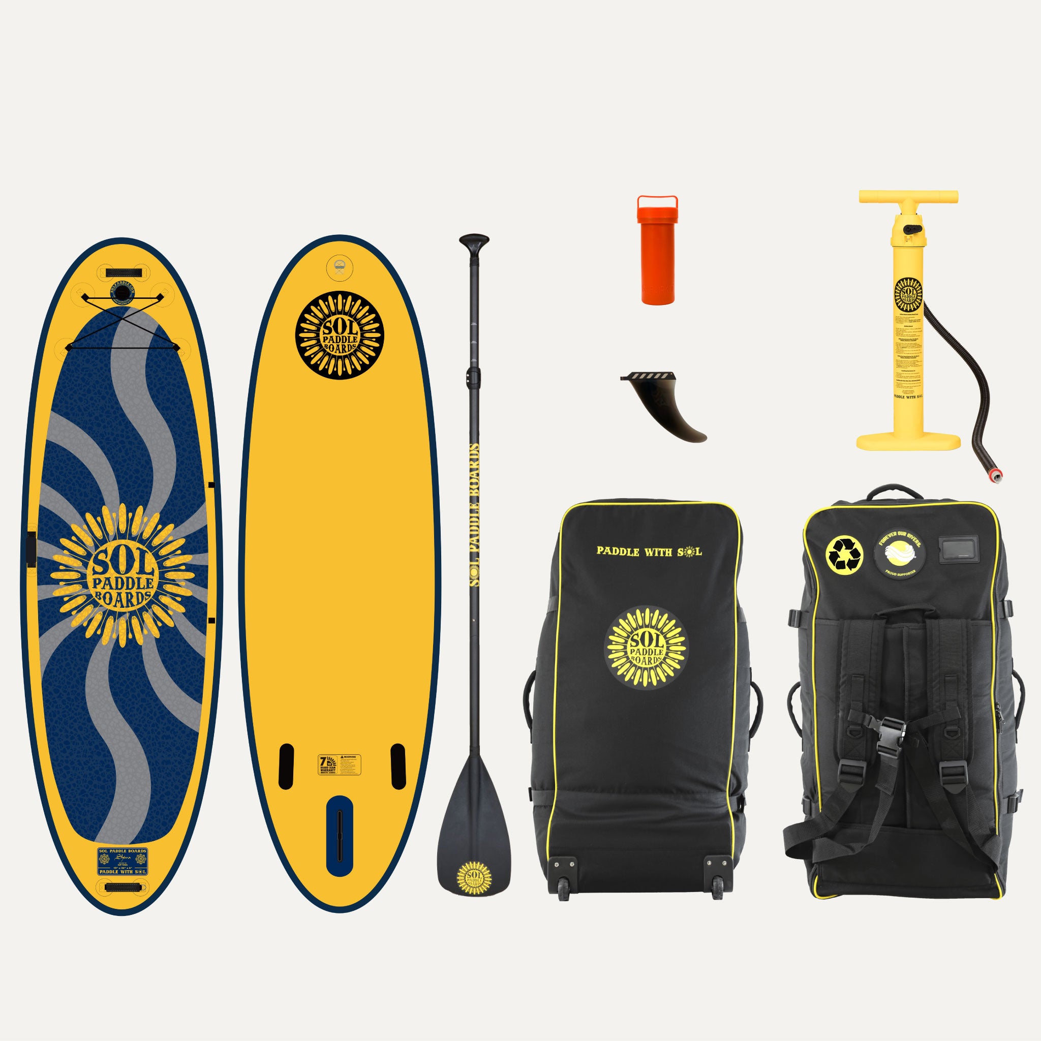 SOLshiva Inflatable Paddle Board