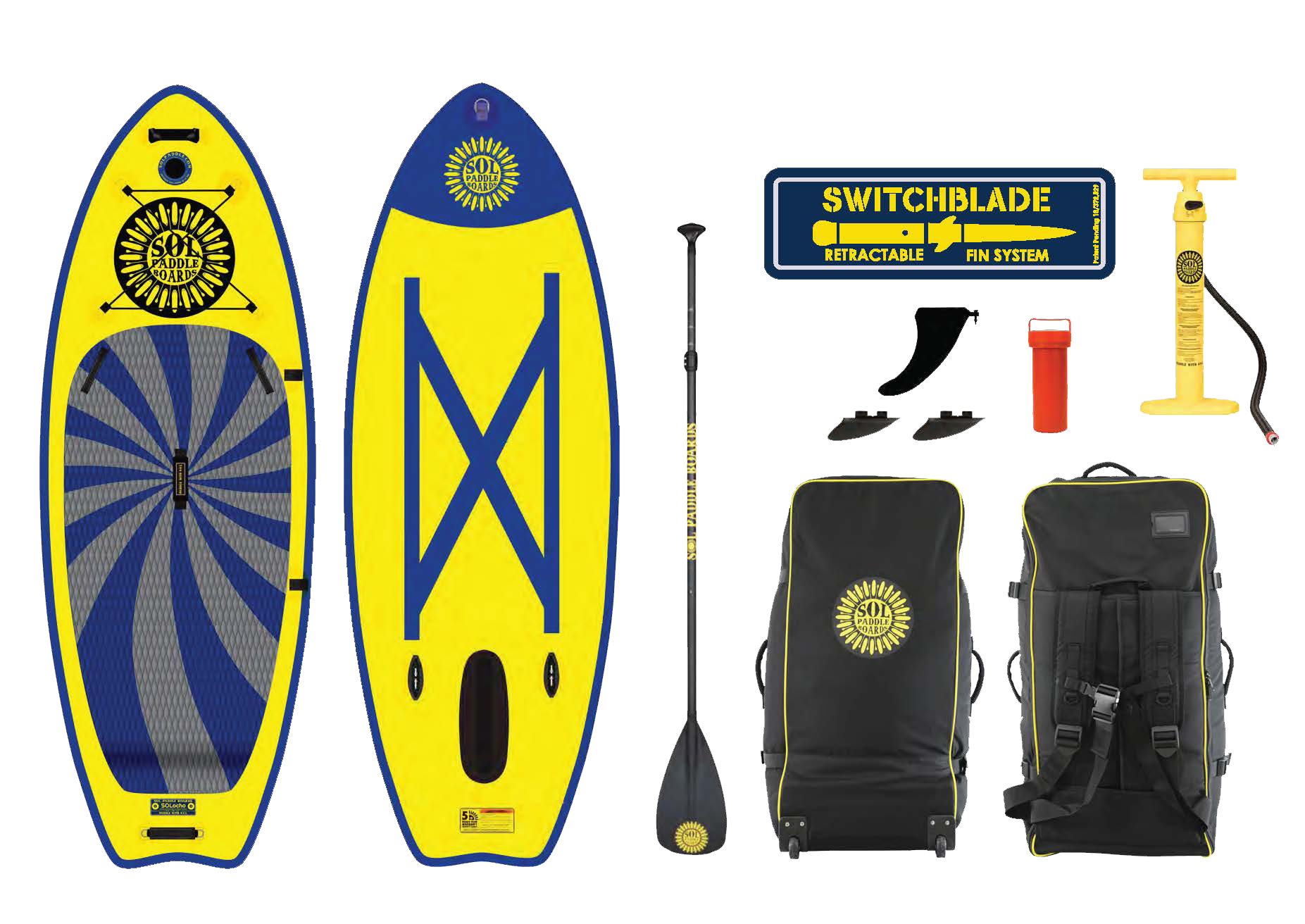GalaXy SOLriverocho Inflatable Paddle Board