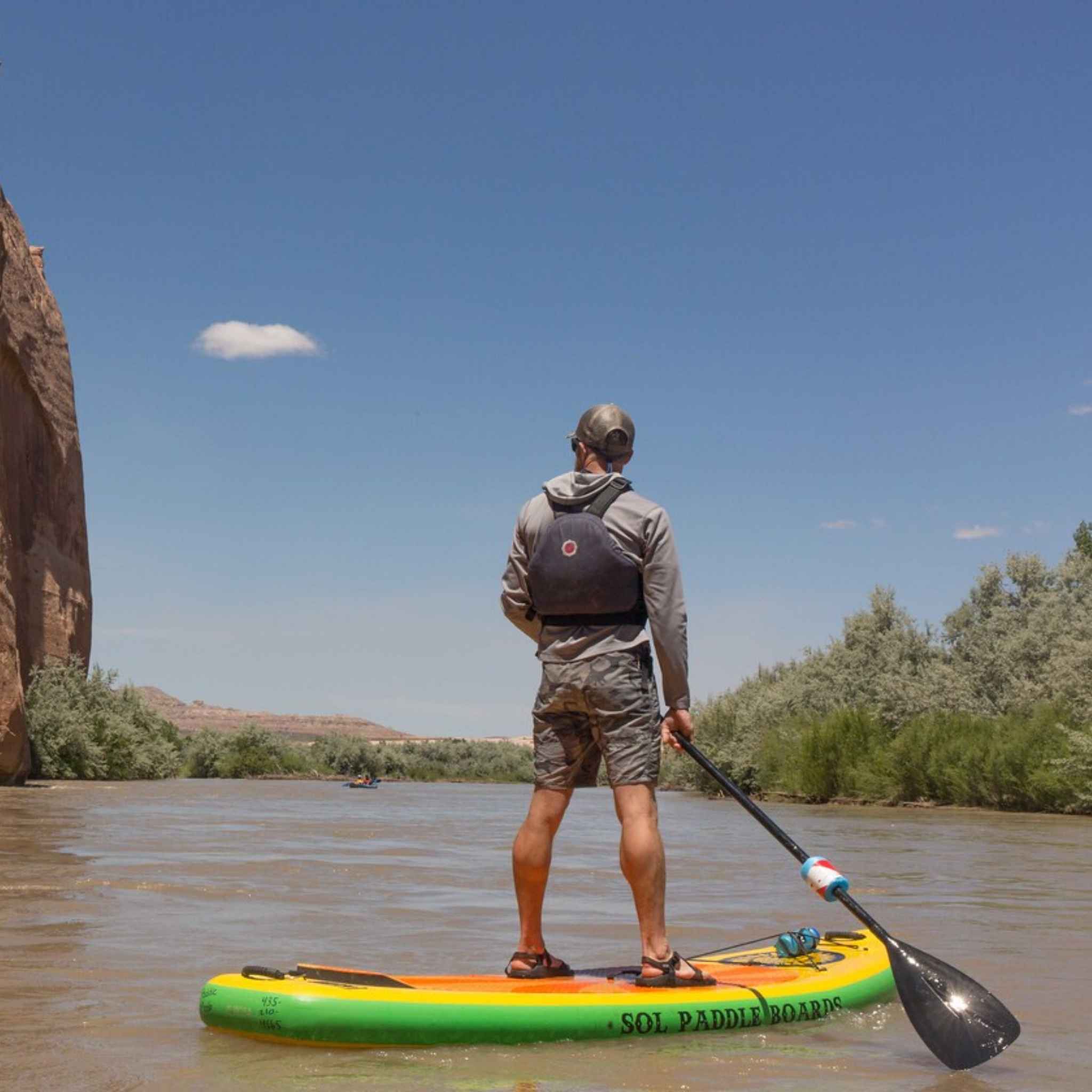 SOL Carbon Blaster Three-Piece Travel Paddle Lifestyle 3