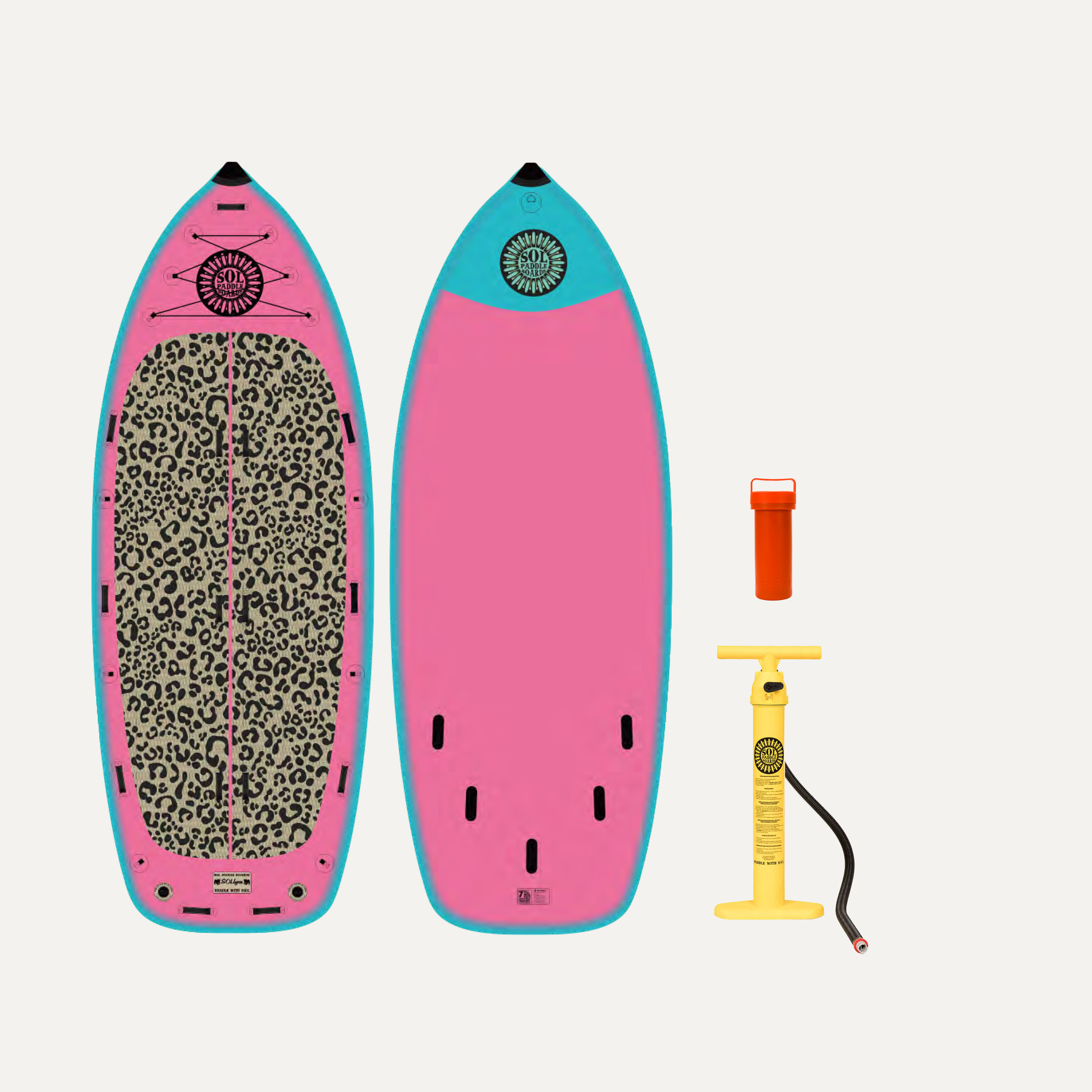Classic SOLfiesta Limited-Edition Lynx Inflatable Paddle Board