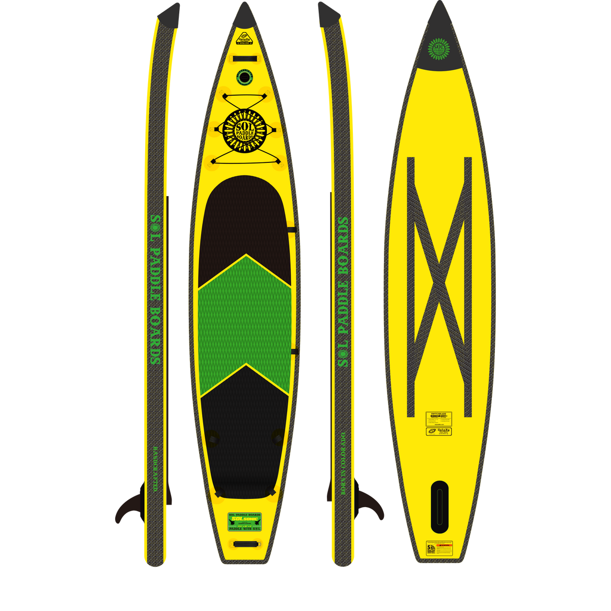 SOLsonic Inflatable Paddle Board | Top-Rated Tour and Race Board