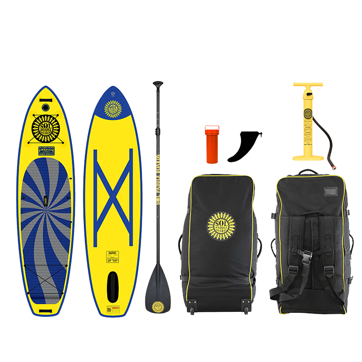 GalaXy SOLtrain  top and bottom view with accessories.