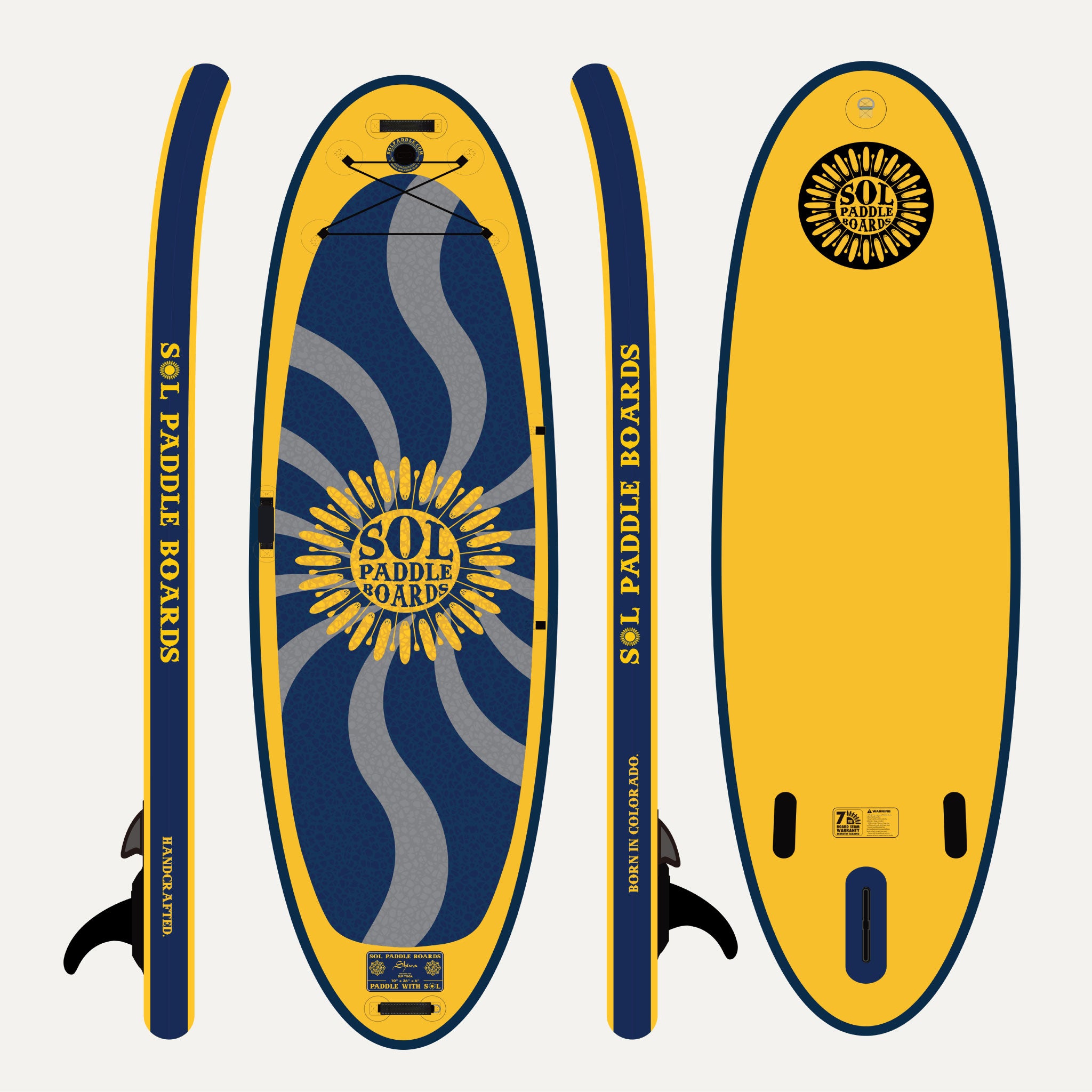 SOLshiva Inflatable Paddle Board