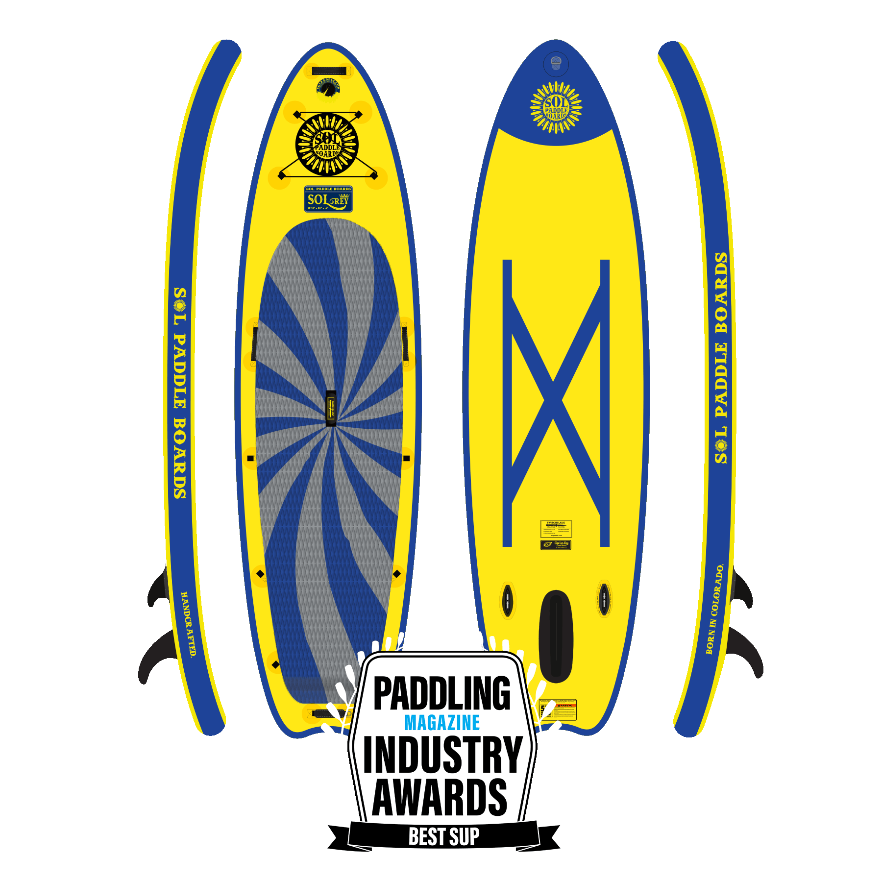 GalaXy SOLrey Inflatable Paddle Board