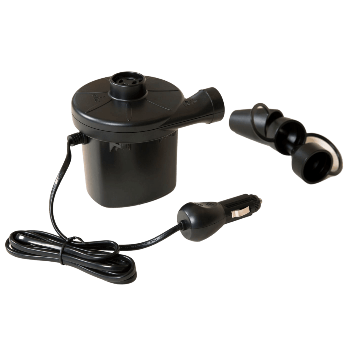 Inflator deflator outlet pump